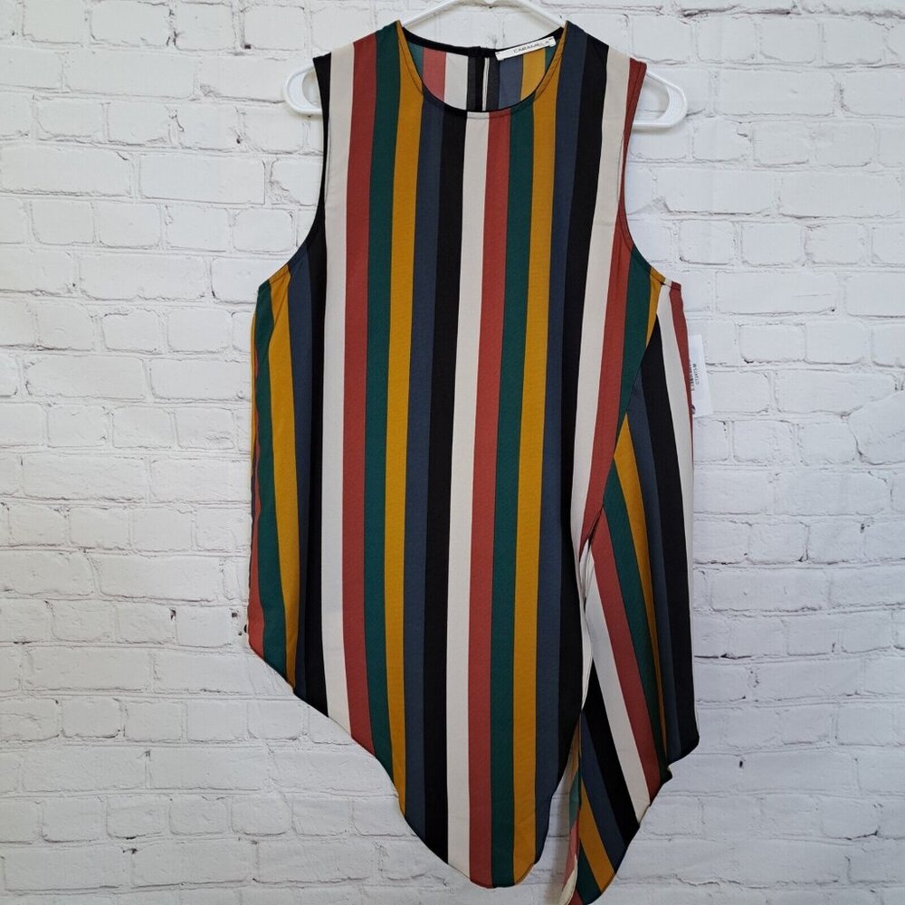 Caramela Asymmetrical Tank Top Size Medium